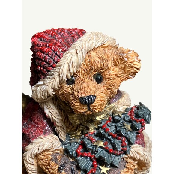 Boyds Bears & Friends Santa Bear Figurine 1993 Christmas Edition - Picture 4 of 14